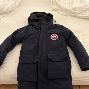 Canada Goose Navy Puffer Jacket